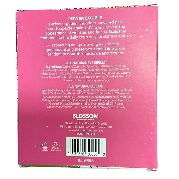 Blossom Bundle: aromatherapy steamers, Lip Gloss, & Eye Serum and Face Oil NWT - Picture 3 of 7